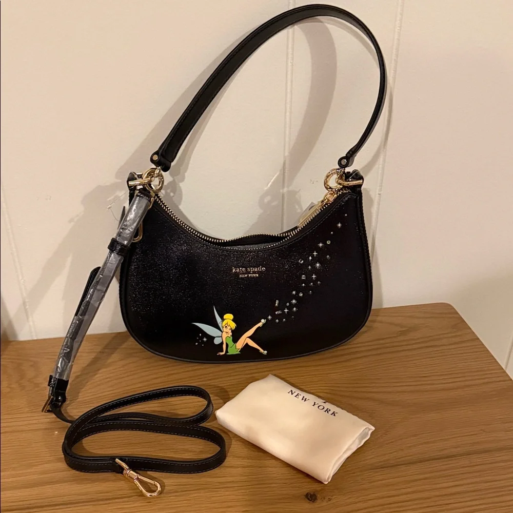 Kate Spade Disney Parks Tinkerbell Shoulder Bag - Picture 1 of 3
